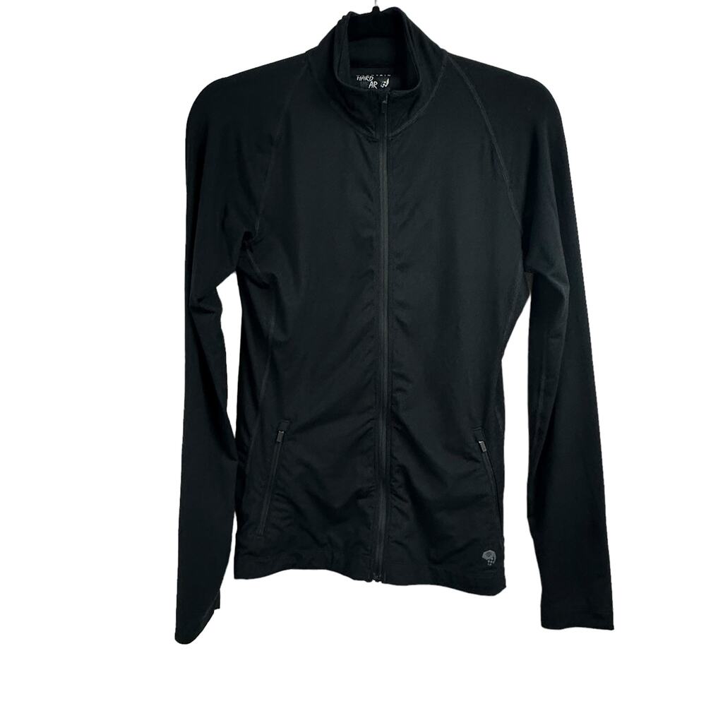 Mountain Hardwear Women’s Full Zip Jacket XS Black Lightweight Outdoor